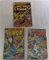 3 Marvel Thor Comic Books