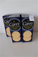 LOT OF 4X150G CARR'S CHEESE MELTS BB:2020.09.04