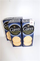 LOT OF 4X150G CARR'S CHEESE MELTS BB:2020.09.04