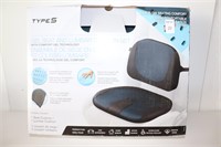 TYPES GEL SEAT AND LUMBAR CUSHION SET