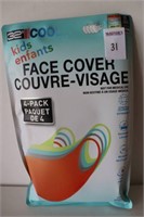4PACK 32DEGREE COOL KIDS FACE COVERS