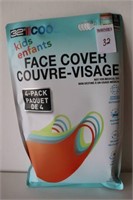 4PACK 32DEGREE COOL KIDS FACE COVERS