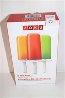 ZOKU 6 MOD ICE POP MOLDS