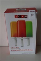 ZOKU 6 MOD ICE POP MOLDS