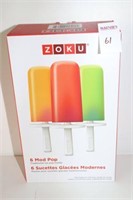 ZOKU 6 MOD ICE POP MOLDS