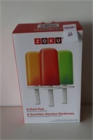 ZOKU 6 MOD ICE POP MOLDS