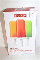 ZOKU 6 MOD ICE POP MOLDS