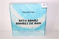 9PIECE NATURALLY VAIN BATH BOMBS