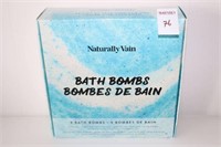 9PIECE NATURALLY VAIN BATH BOMBS