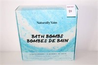 9PIECE NATURALLY VAIN BATH BOMBS