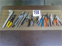 Misc. Pliers & Wrenches (14 Pieces)