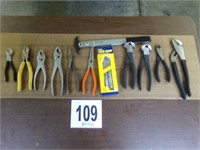 Misc. Pliers & Wrenches (12 Pieces)