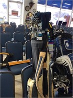 Ping golf bag with ping zing clubs