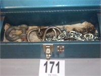 Tool Box, Chains, Hook & Clevis