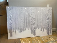 PLASTIC "SNOW" ART