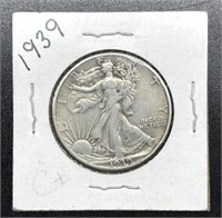 1939 Walking Liberty Half Dollar