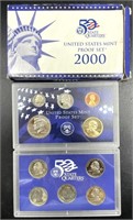 2000 United States Mint Proof Set and State
