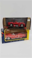 2 DIE-CAST CARS IN BOXES