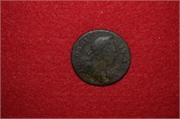 1771 Colonial Half Penny  George III