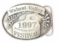 Walnut Valley Winfield, Kansas 1997 Belt Buckle