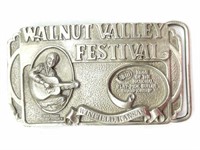 Walnut Valley Winfield, Kansas 1986 Belt Buckle