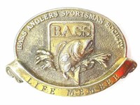 Bass Anglers Sportsman Society Belt Buckle 3.5”