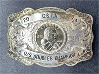 2004 CSTA O/S Doubles Champion Belt Buckle with