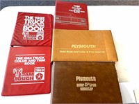 Dodge and Plymouth Color & Trim Books - 1985,