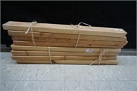 Two Bundles of 2 x 4 Lumber
