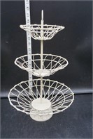 Metal 3-Tiered Fruit Stand