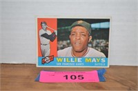 Willie Mays 1960 Topps Baseball Card