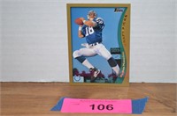 Peyton Manning 1998 Topps Rookie Card