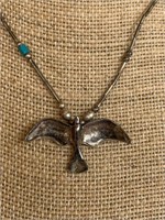 Sterling Silver Native American Necklace