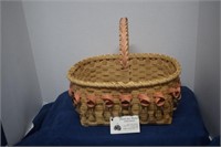 Handmade "Christmas Flower Basket" by Claudia