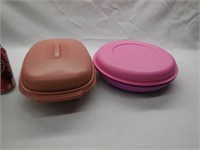 (2) Tupperware Serving/Storage Containers