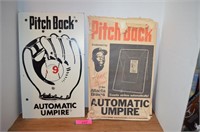 Vintage Hank Aaron Endorsed Pitch Back