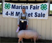 Reserve Champion Market Swine- Morgan Eisenga
