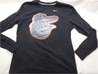 Nike Baltimore Orioles Long Sleeve Shirt Sz Large