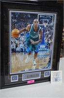 Jerry Stackhouse Framed 18 X 20 Autograph Photo