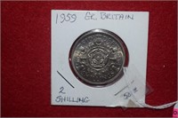 1959 Great Britain 2 Shilling