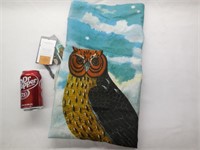 2pk Owl tea Towels "What a Hoot" 20x30"