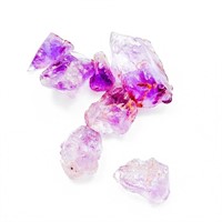 24 Carats Rough Amethyst Gemstones