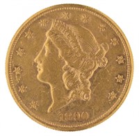 1890-S Liberty Head $20.00 Gold Double Eagle