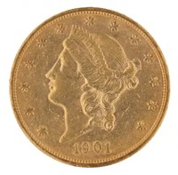 1901-S Liberty Head $20.00 Gold Double Eagle