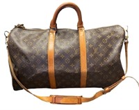 Louis Vuitton Keepall 50 cm Monogram Duffle Bag