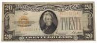 Series 1928 $20.00 Gold Certificate