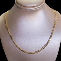 18kt Gold 19.5" Figure Eight Chain