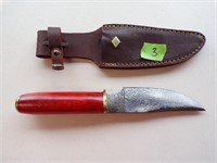 handmade knife 5" Steel