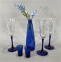 Goblets, Vase (Bottle) & Shot Glasses