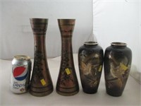 Vases en métal